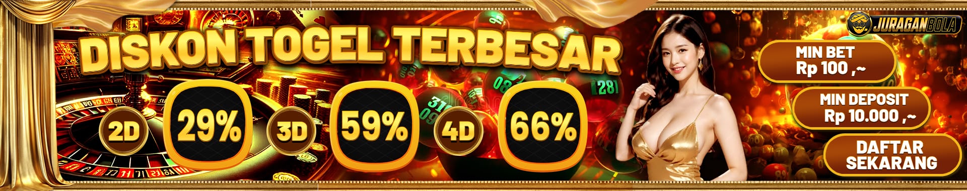 JURAGANBOLA DISKON TOGEL TERBESAR